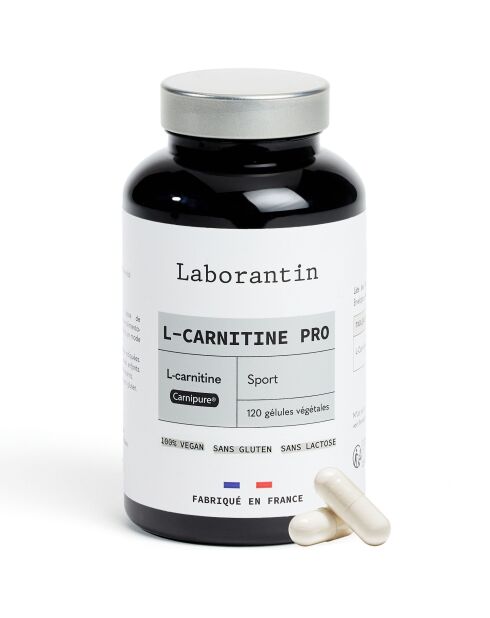 L-Carnitine Pro - Cure sèche et énergie 120 gélules - 200 ml