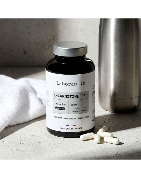 L-Carnitine Pro - Cure sèche et énergie 120 gélules - 200 ml