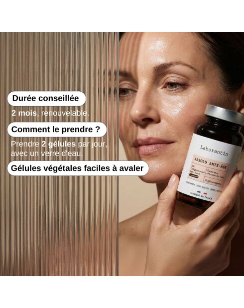 Absolute Anti-Aging - Anti-Falten-Kur 60 Kapseln - 100 ml