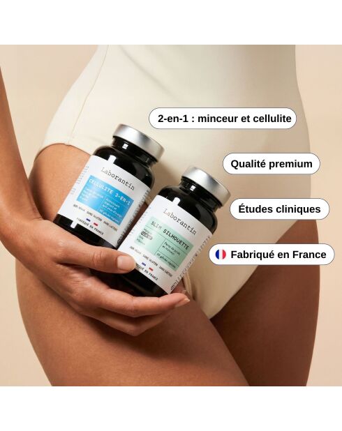 Celluslim Pack - Anti-Cellulite und Abnehmen - 100 ml/100 ml