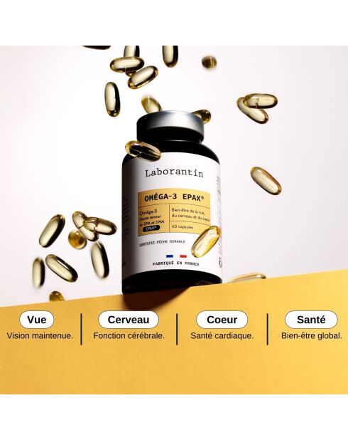 EPAX® Omega-3 - Wellnesskur 60 Kapseln - 200 ml