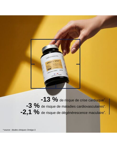 EPAX® Omega-3 - Wellnesskur 60 Kapseln - 200 ml