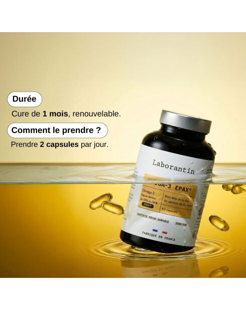 EPAX® Omega-3 - Wellnesskur 60 Kapseln - 200 ml