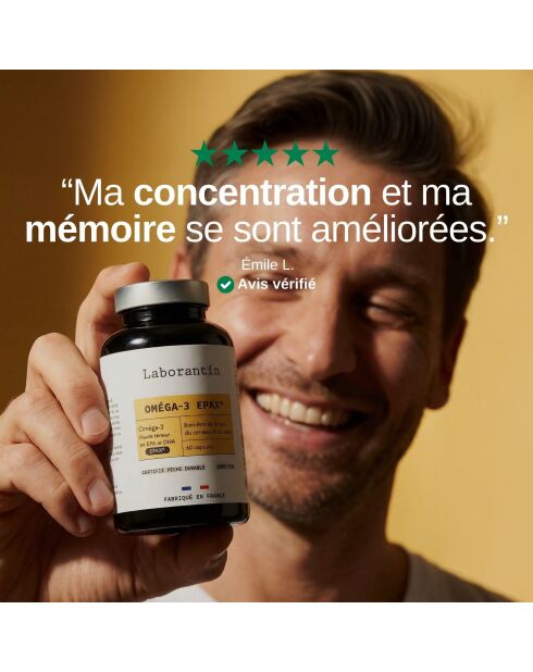 EPAX® Omega-3 - Wellnesskur 60 Kapseln - 200 ml