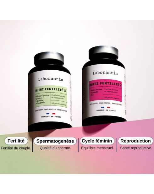 Pack Bébé Boost - Fertilité en couple - 100 ml / 100 ml