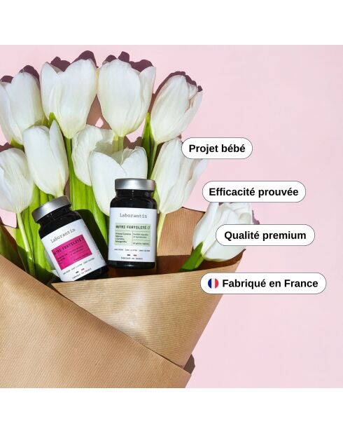 Pack Bébé Boost - Fertilité en couple - 100 ml / 100 ml
