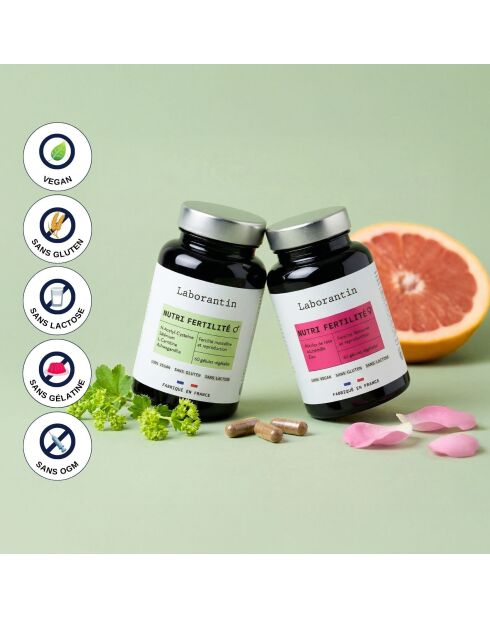 Pack Bébé Boost - Fertilité en couple - 100 ml / 100 ml
