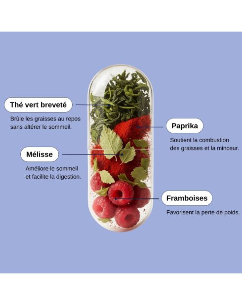 Night Slimming - 3-Monatskur 90 Kapseln - 300 ml