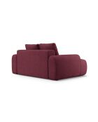 Burgunderfarbenes 2-Sitzer-Sofa - 175x100x84 cm