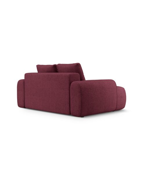 Burgunderfarbenes 2-Sitzer-Sofa - 175x100x84 cm