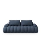 Dunkelblaues Schlafsofa mit 4-Sitzer-Stauraum - 250x100x84 cm
