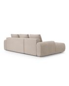 Wandelbares rechtes Ecksofa mit Stauraum für 3 Sitze im Sand — 275 x 142 x 84 cm
