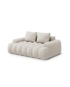 Sofá de 2 plazas beige - 175x100x84 cm