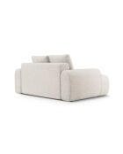 Sofá de 2 plazas beige - 175x100x84 cm