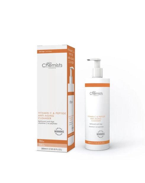 Gel nettoyant SC à la vitamine C et aux peptides - 200 ml
