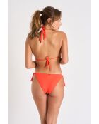 Braguitas de bikini color mandarina de Obea Belezas