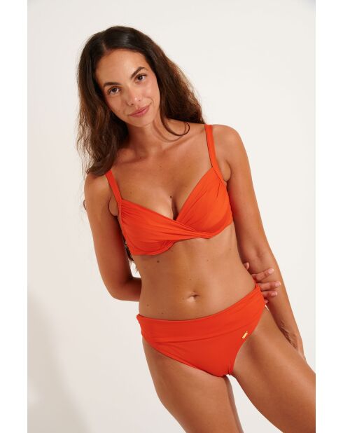 Bas de maillot Adeles Majorque mandarine