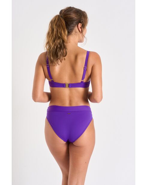 Saskia D Yocoa lila Jerseytop