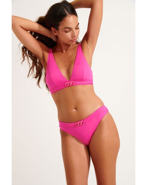 Top de bikini rosa Saylie Majorca
