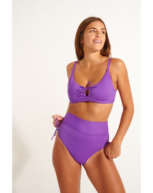 Simona D Yocoa lila Bikinioberteil