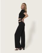 Pantaloni neri Sarah