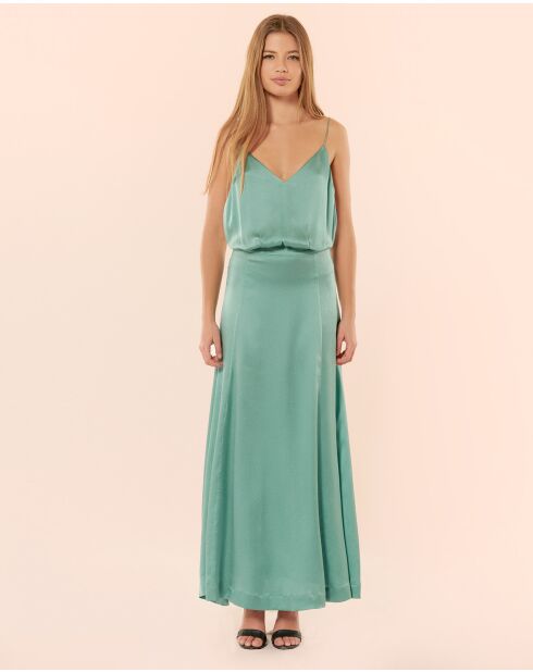 Opal Swan lange jurk