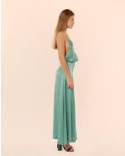 Opal Swan lange jurk