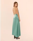 Opal Swan lange jurk