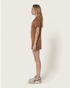 Bruine jumpsuit Rita