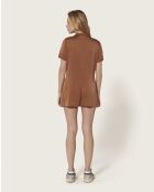 Bruine jumpsuit Rita