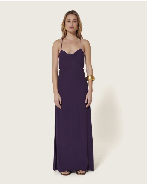 Langes Kleid Cocteau Coca Cherry