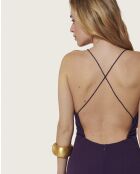 Langes Kleid Cocteau Coca Cherry