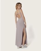 Steffi lila langes Kleid