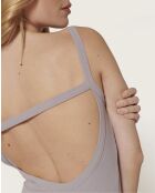 Steffi lila langes Kleid