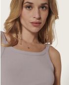 Steffi lila langes Kleid