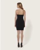 Thurman schwarzes kurzes Kleid