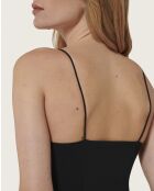 Thurman schwarzes kurzes Kleid