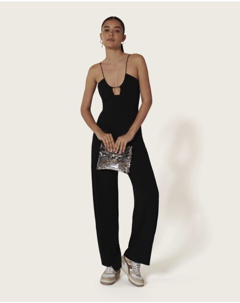 Schwarzer Jumpsuit von Thurman