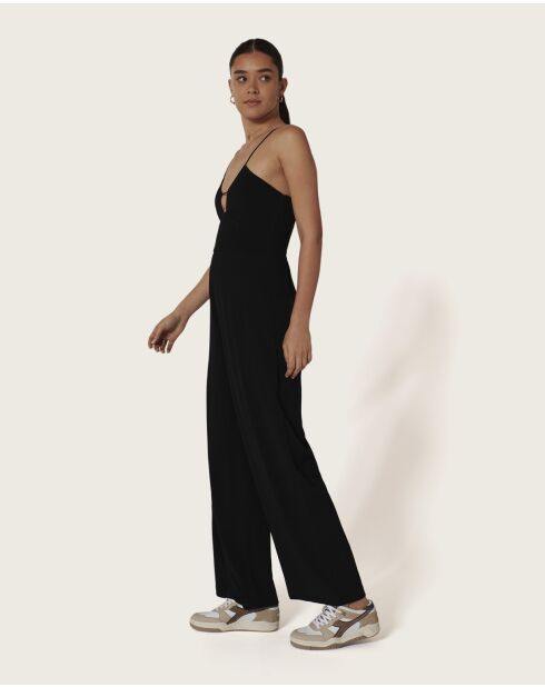 Schwarzer Jumpsuit von Thurman