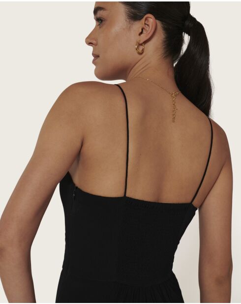 Schwarzer Jumpsuit von Thurman