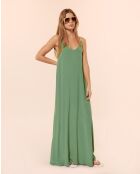Langes Matcha Kleid von Depp