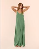 Langes Matcha Kleid von Depp