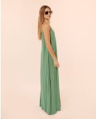 Langes Matcha Kleid von Depp