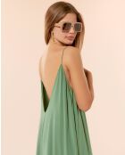 Langes Matcha Kleid von Depp