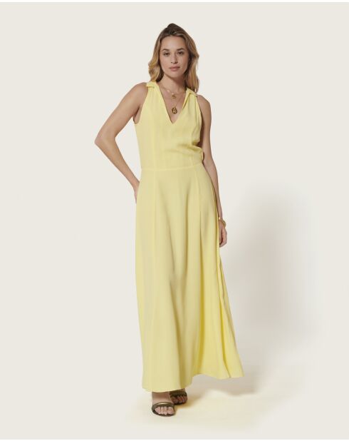 Robe longue Franklin yuzu