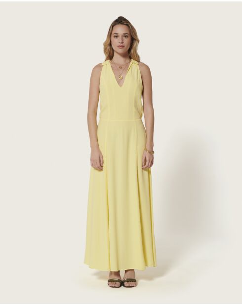 Robe longue Franklin yuzu