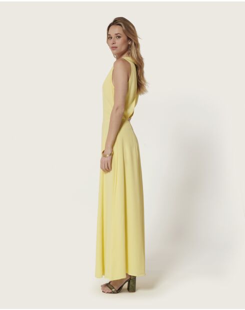 Robe longue Franklin yuzu