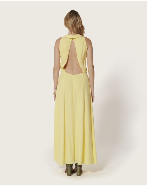 Robe longue Franklin yuzu