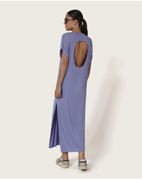 Linkin Amerikaanse paarse maxi-jurk