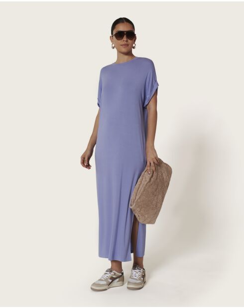 Linkin Amerikaanse paarse maxi-jurk